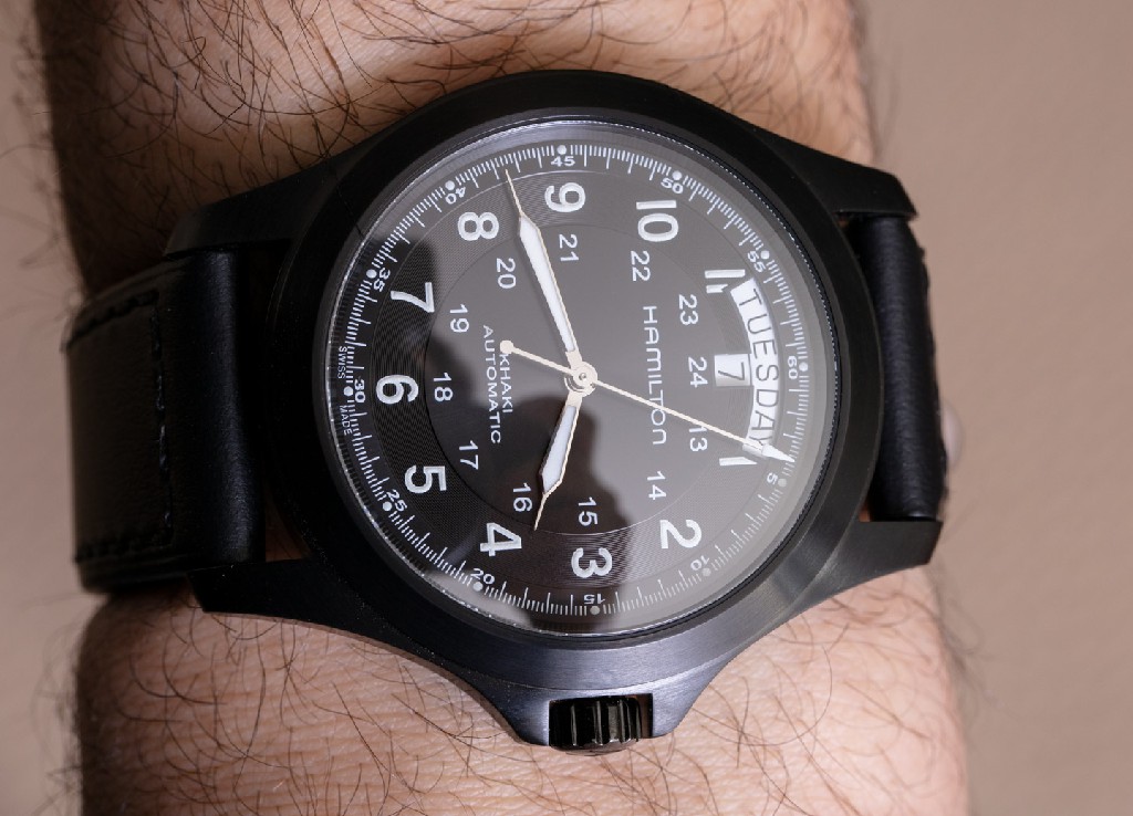 观看评论：Hamilton Khaki Field King