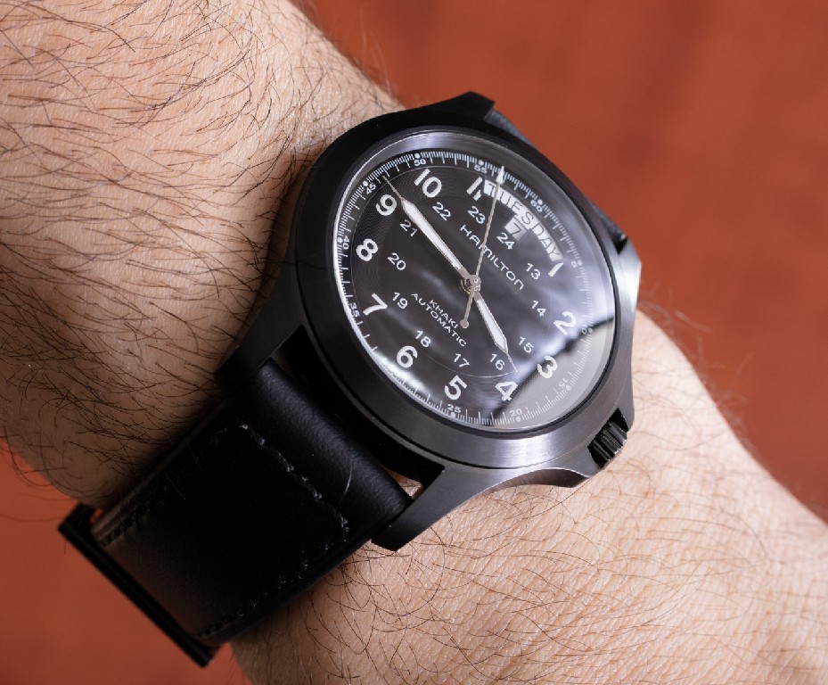 观看评论：Hamilton Khaki Field King