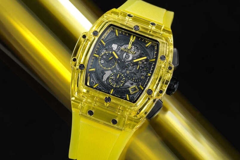 Hublot再玩新色！ Spirit of Big Bang Yellow Sapphire登场！