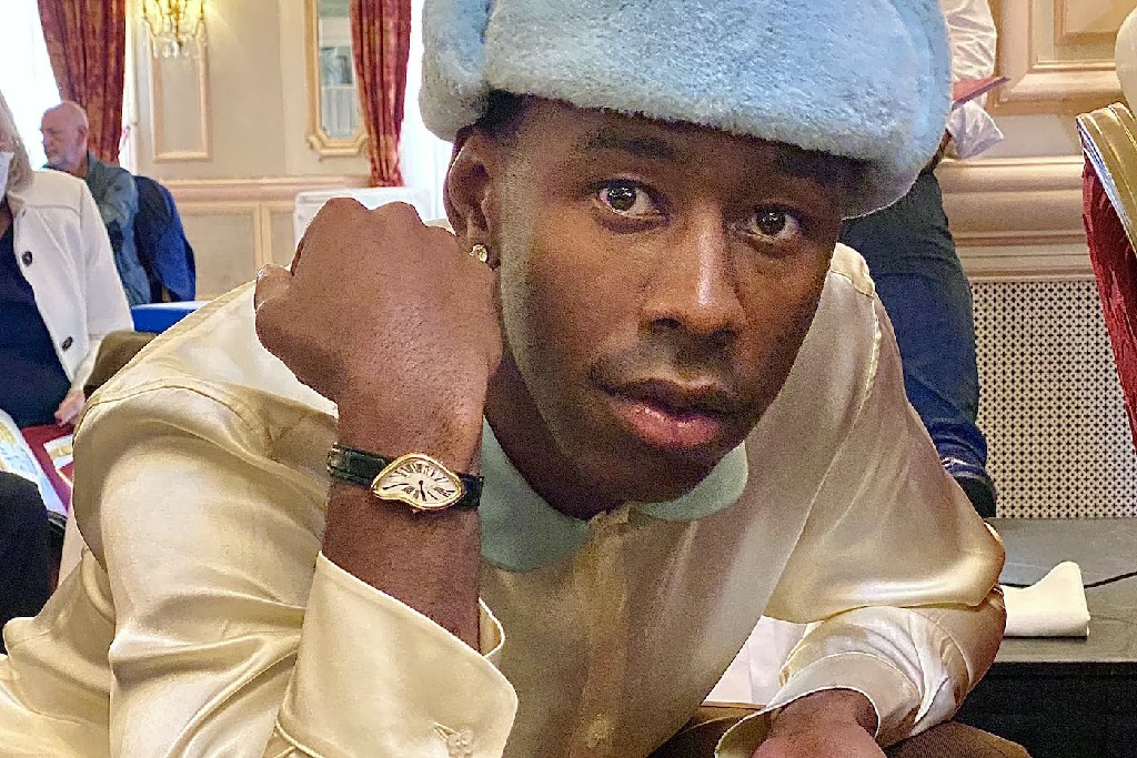 Tyler The Creator 身穿 Cartier Crash