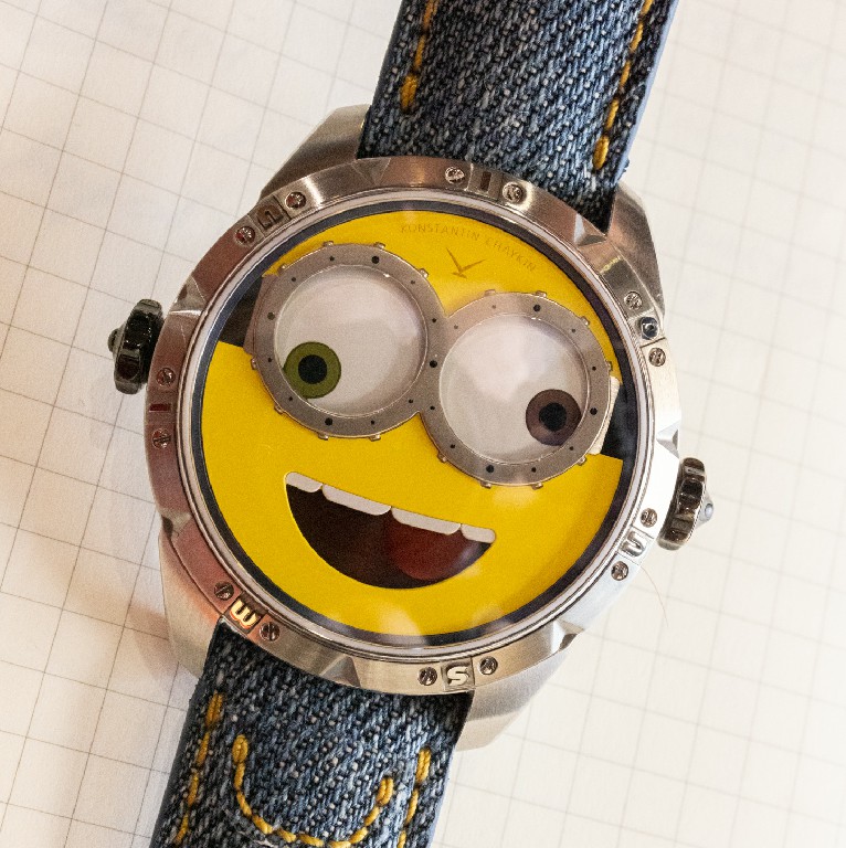 动手：Konstantin Chaykin Wristmons Minions 手表