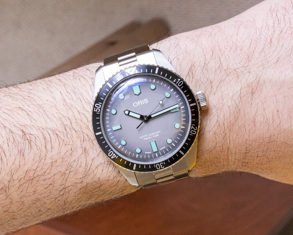 手表评论：Oris Divers 65 On Steel Bracelet