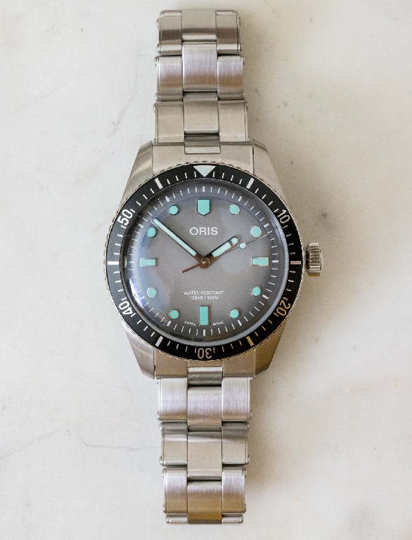 手表评论：Oris Divers 65 On Steel Bracelet