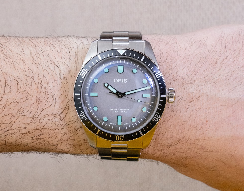 手表评论：Oris Divers 65 On Steel Bracelet