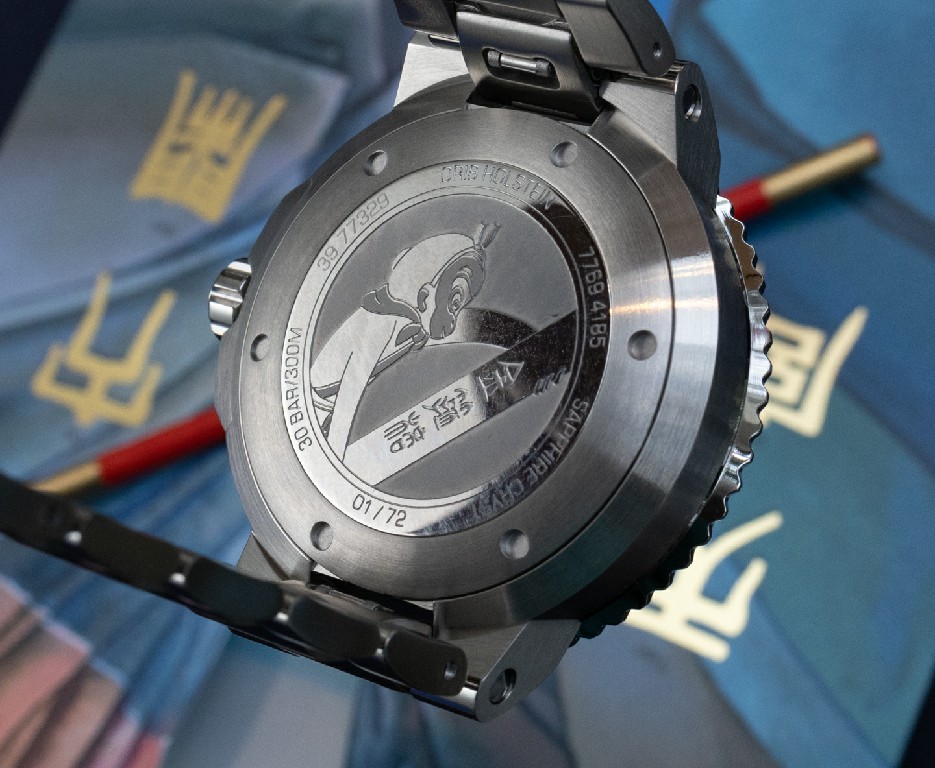 动手操作：Oris 孙悟空艺术家版腕表