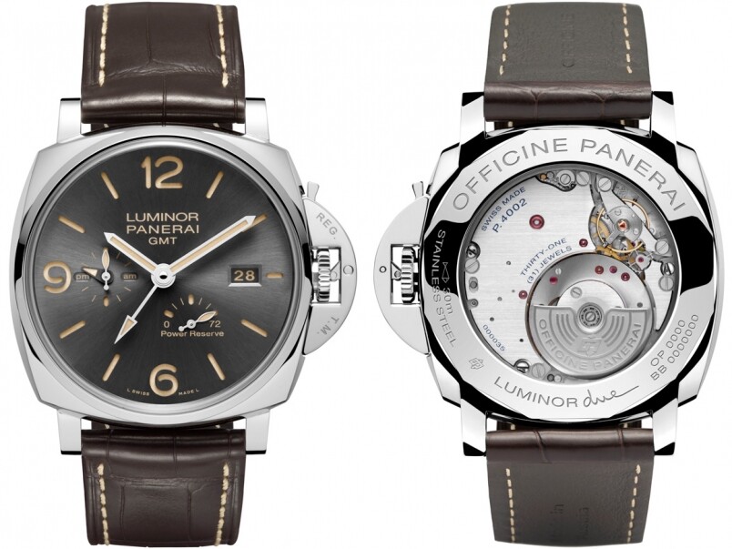 Panerai Luminor Due 3 Days GMT Power Reserve Automatic Acciaio PAM944