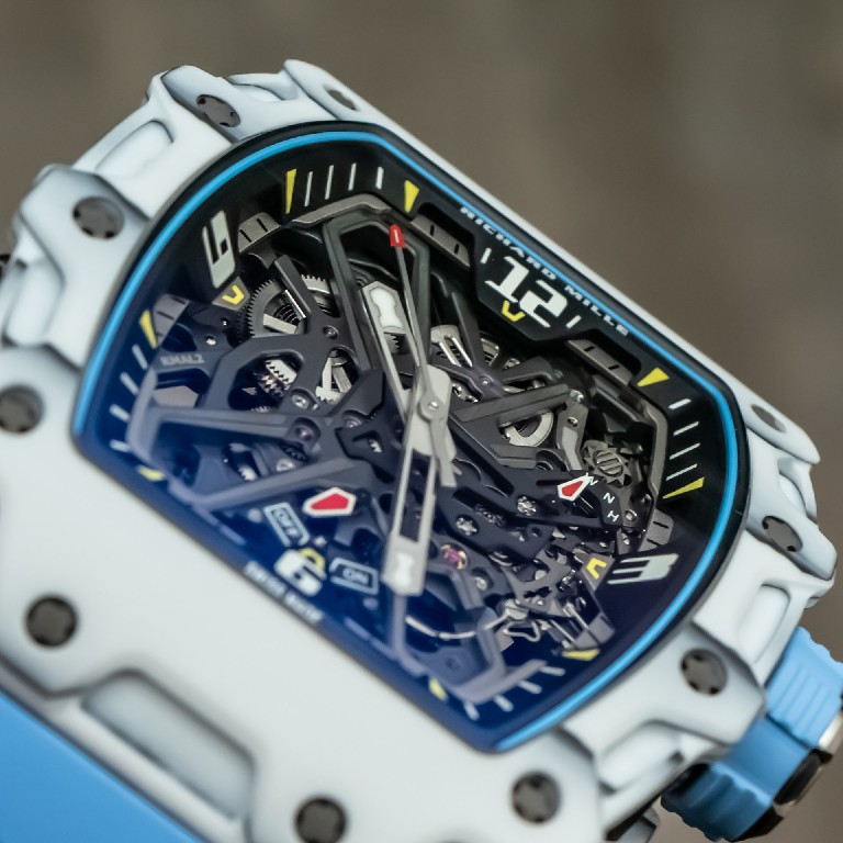 动手操作：Richard Mille RM 35-03 Rafael Nadal 手表，配备全新自动上链系统