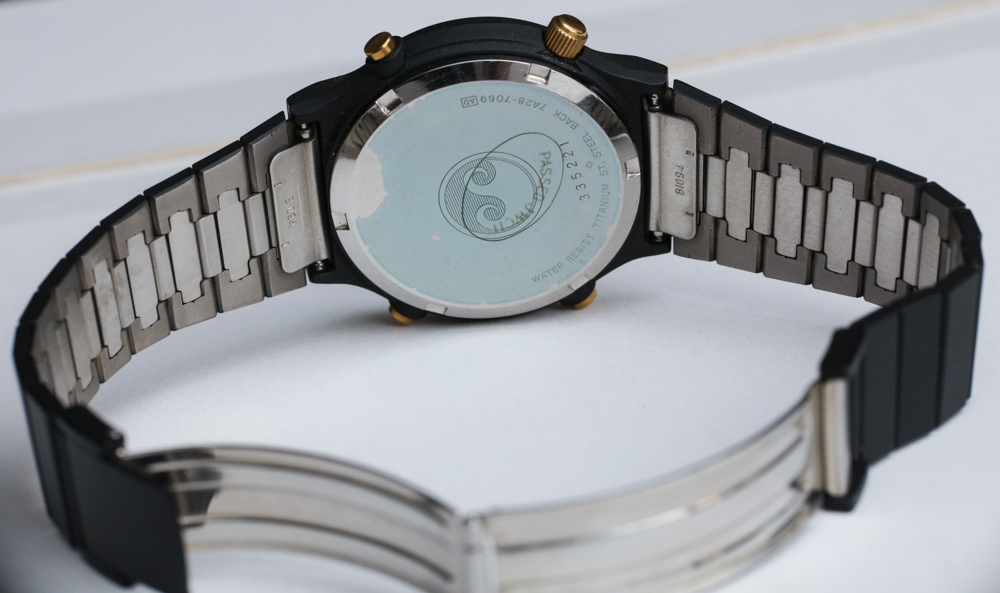 不再生产：Seiko Sports 100 7A28 'First Analog Quartz Chronograph Movement' Vintage Watch