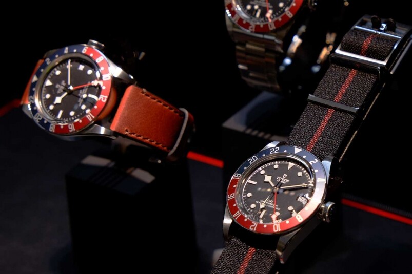 TUDOR百事圈GMT