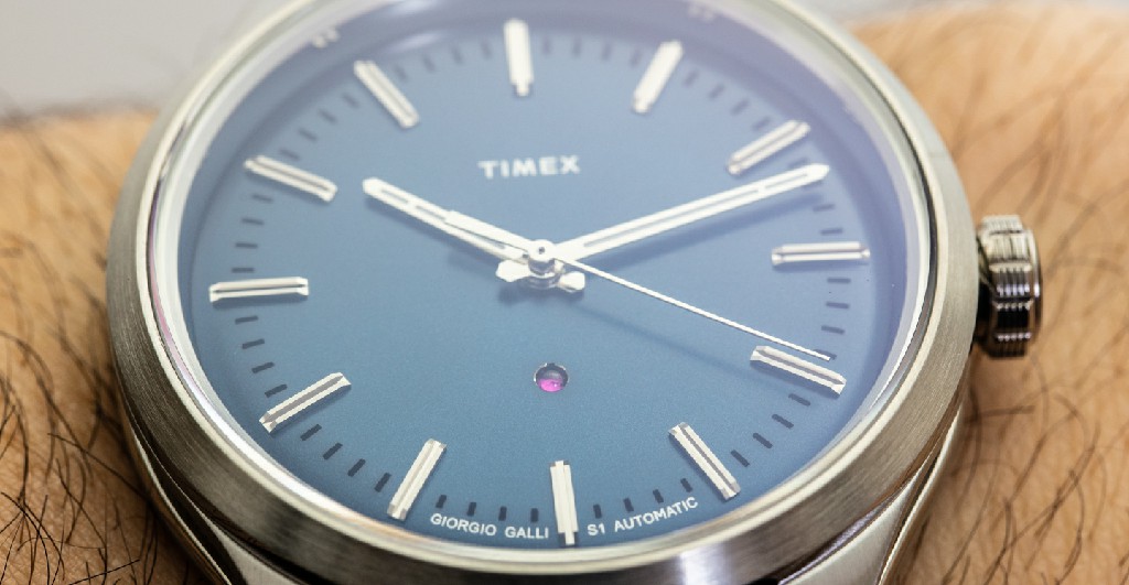 动手操作：Timex Giorgio Galli S1 38 自动手表