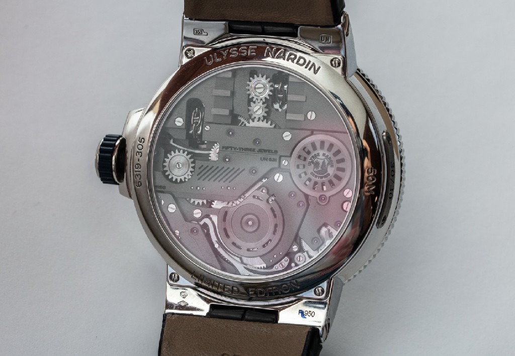 动手操作：Ulysse Nardin Marine 超级游艇腕表