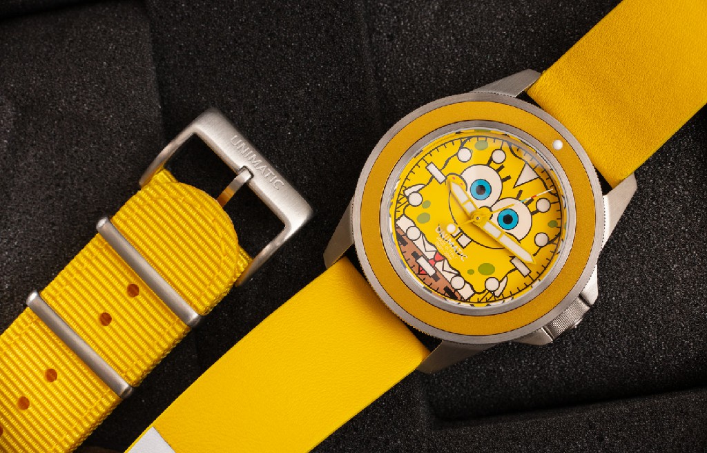 动手：Unimatic SpongeBob SquarePants II U1-SS2 限量版手表