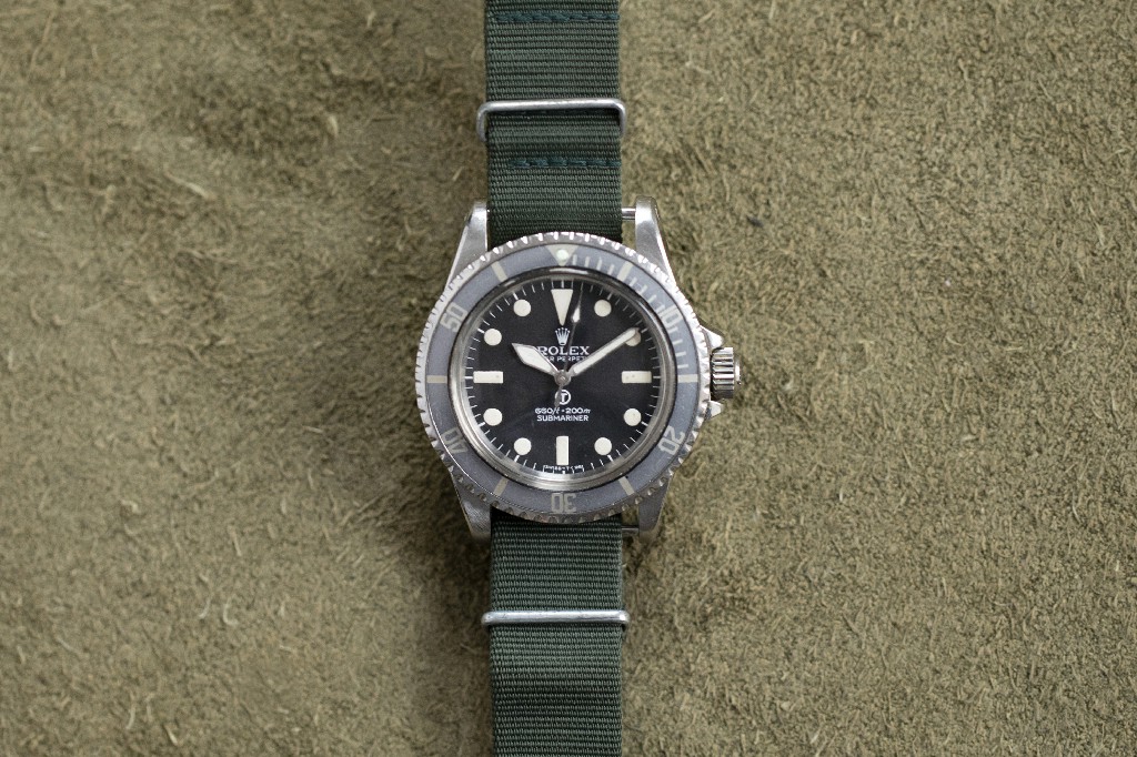 劳力士 Submariner Ref.  5517 带大表盘的“MilSub”