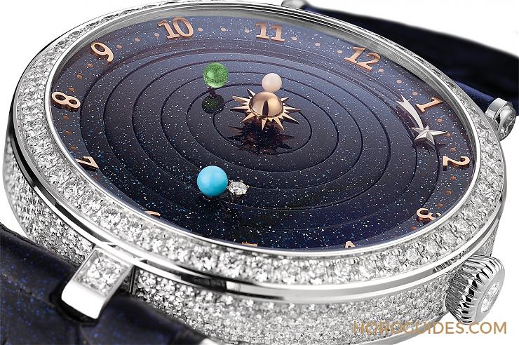 VAN CLEEF & ARPELS - 「诗意」星球VCA Lady Arpels Planétarium Poetic Complications华丽进阶版