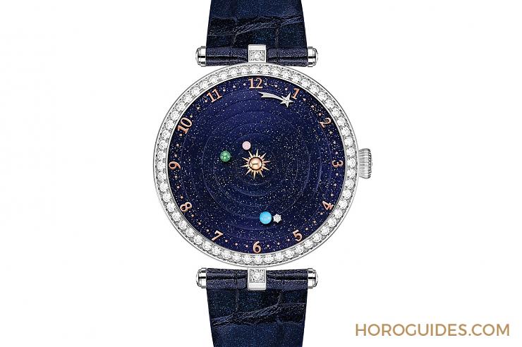 VAN CLEEF & ARPELS - 「诗意」星球VCA Lady Arpels Planétarium Poetic Complications华丽进阶版