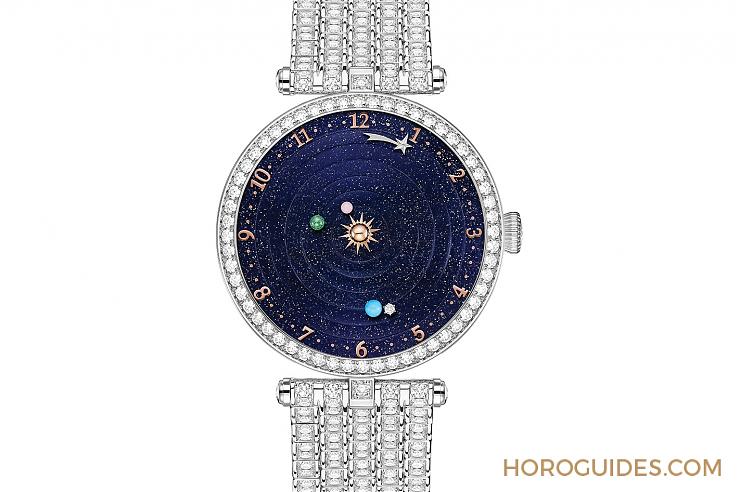 VAN CLEEF & ARPELS - 「诗意」星球VCA Lady Arpels Planétarium Poetic Complications华丽进阶版