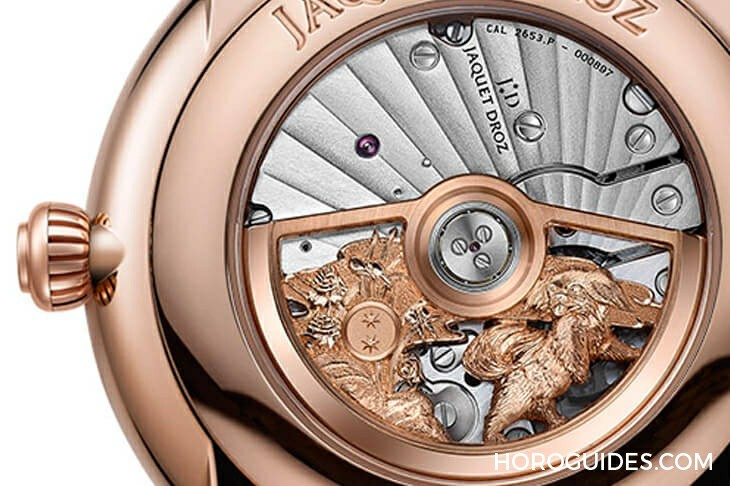 JAQUET DROZ - JAQUET DROZ狗年限量表，珐琅金雕细腻双工艺