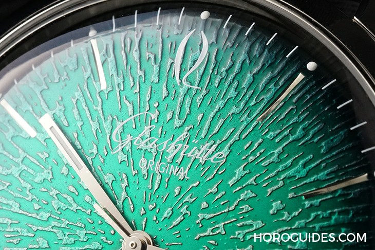GLASHÜTTE ORIGINAL - 绿面Out，渐变绿Cool，从GO看德国佬的色彩学