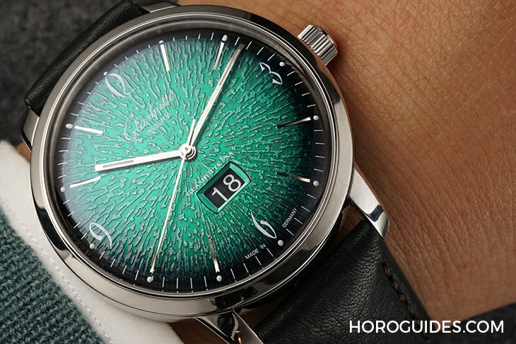 GLASHÜTTE ORIGINAL - 绿面Out，渐变绿Cool，从GO看德国佬的色彩学