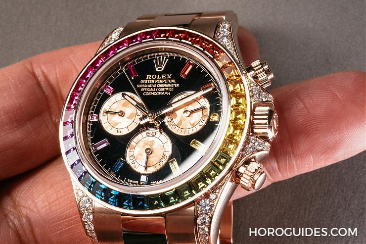 ROLEX - 名人抢戴，最高调的劳力士Daytona！ 新版玫瑰金彩虹圈