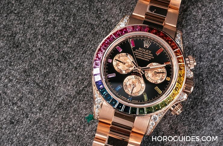 ROLEX - 名人抢戴，最高调的劳力士Daytona！ 新版玫瑰金彩虹圈