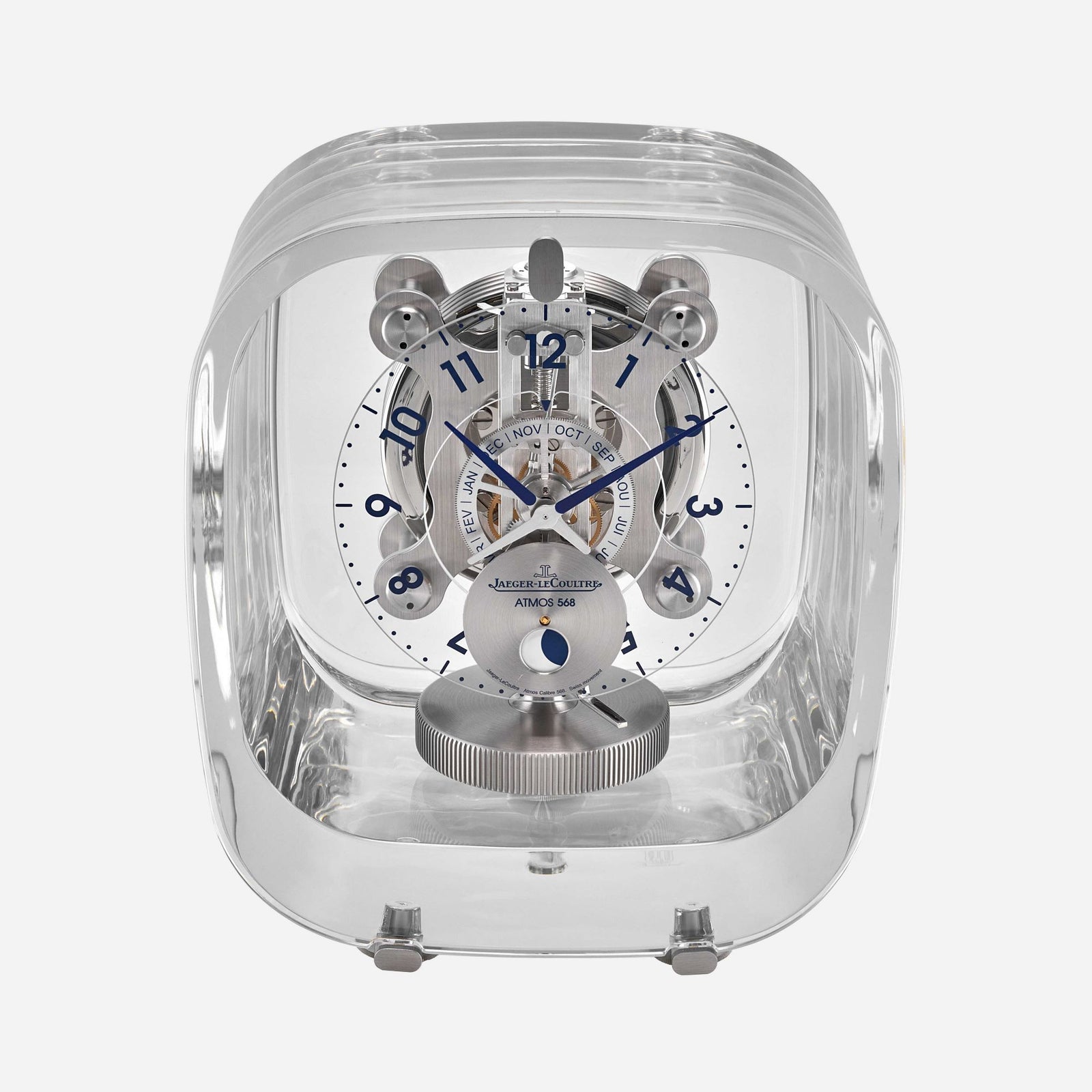 由 Marc Newson 设计的 Jaeger-LeCoultre Atmos 时钟的士兵形象 568
