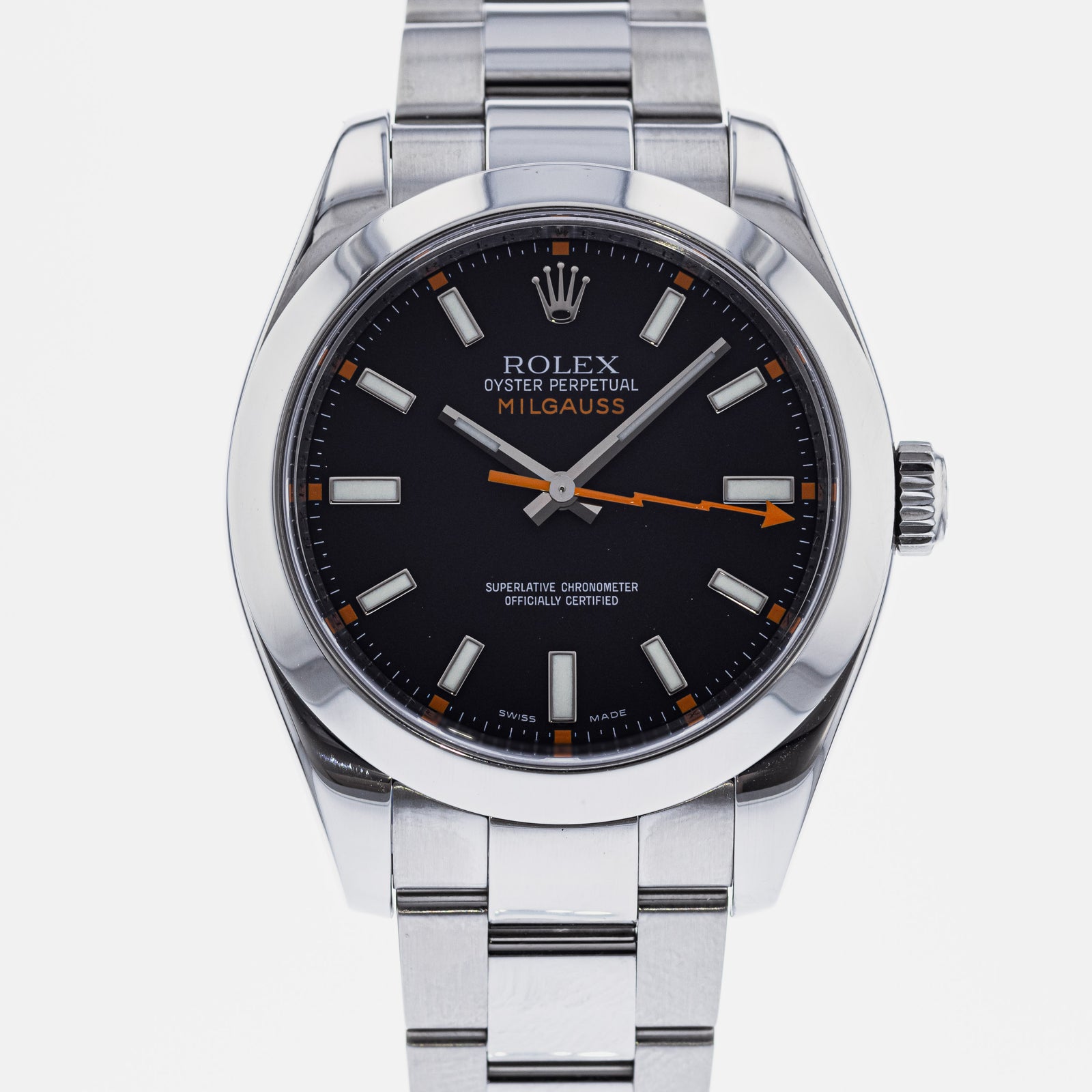 劳力士 Milgauss 116400 的士兵形象
