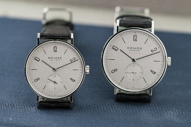 NOMOS Tangente Platinum Grey 35mm 和 39mm