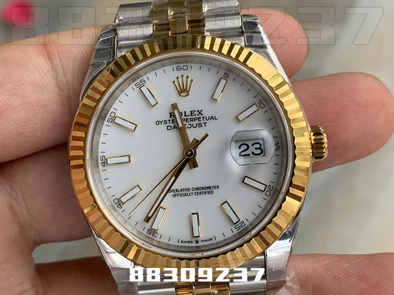 VS厂劳力士41日志型间金款白盘复刻腕表做工质量如何-VS手表怎么样