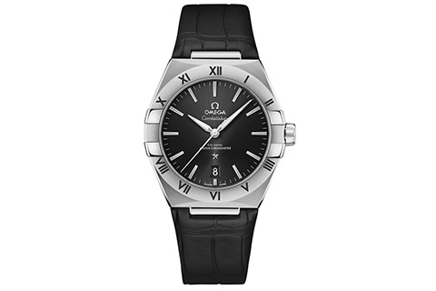 VS厂SBF欧米茄39星座系列131.13.39.20.01.001腕表-钢圈黑盘款