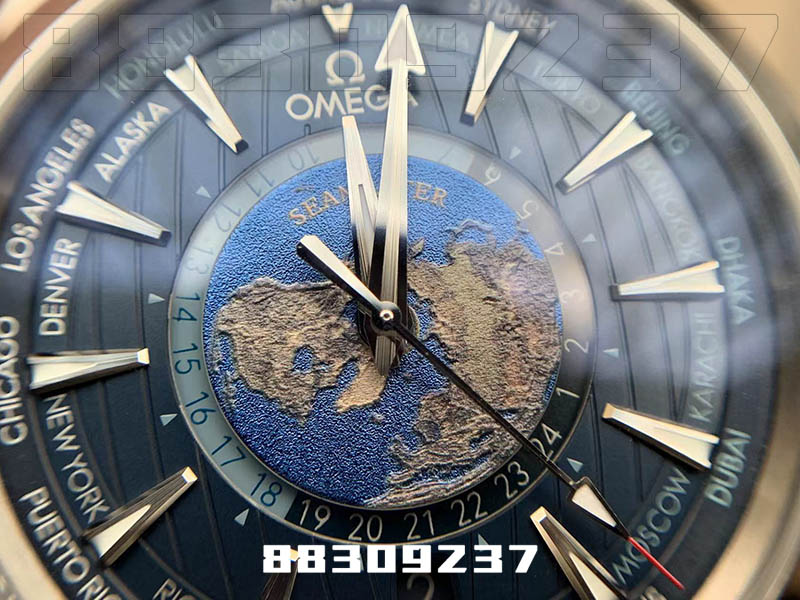 VS厂海马150米世界时复刻表会一眼假吗（SBF厂欧米茄海马150米GMT手表）