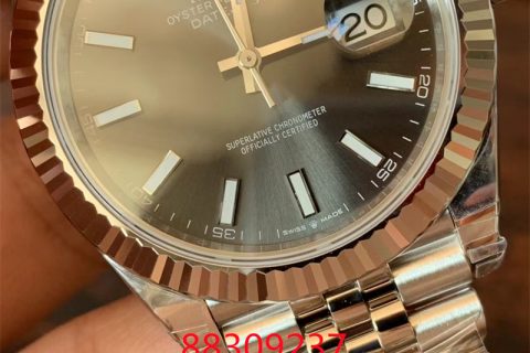 VS厂的劳力士日志41系列灰盘复刻表为何是市面最好版本?