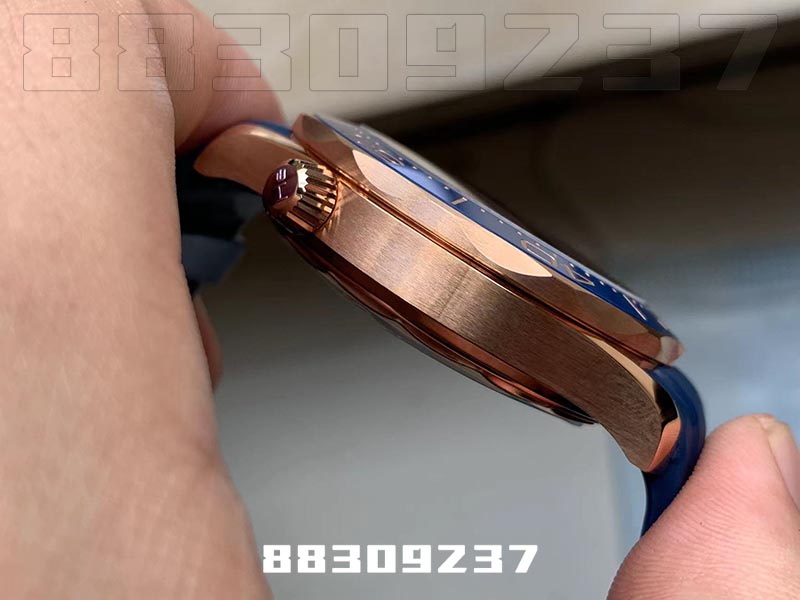 VS厂欧米茄海马300M玫瑰金款陶瓷蓝盘复刻表做工如何-VS手表细节评测