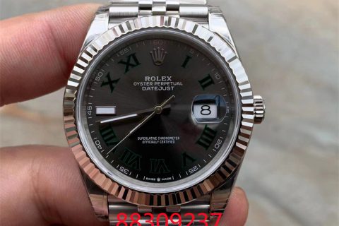 VS厂劳力士日志41毫米绿萝复刻腕表细节评测