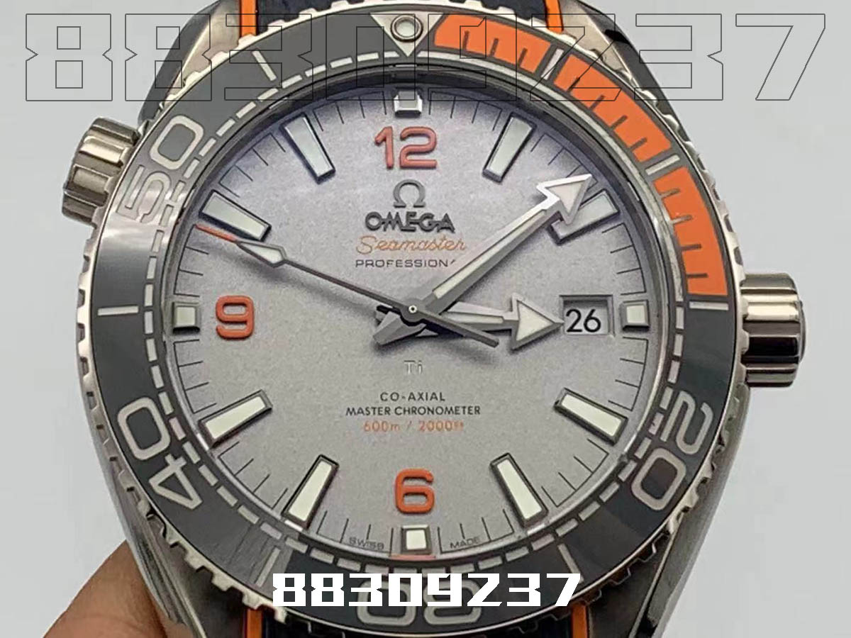 VS厂欧米茄海洋宇宙600M钛版四分之一橙复刻表质量如何-SBF四分之一橙手表