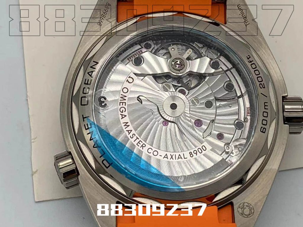 VS厂欧米茄海马600M钛金属四分之一橙复刻腕表做工如何