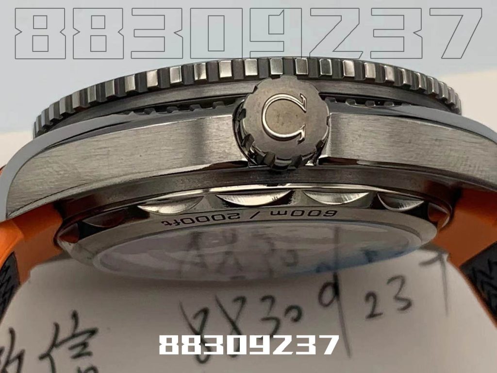 VS厂欧米茄海马600M钛金属四分之一橙复刻腕表做工如何