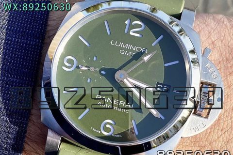 VS厂沛纳海PAM1056军绿色P.9001机械机芯